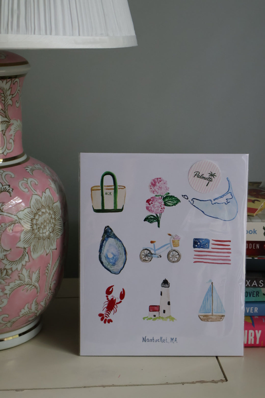 Nantucket Watercolor Print
